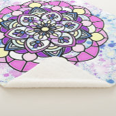 Couverture Sherpa Mandala Sherpa Blanket (3/4)
