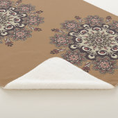 Couverture Sherpa | Mandela Fleur | Décorations (3/4)