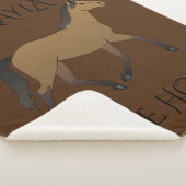 Couverture Sherpa Manette de sherpa personnalisée pour les chevaux e (3/4)