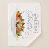 Couverture Sherpa Mangez plus de plantes frais motivation salade let (Devant)