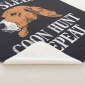 Couverture Sherpa Mangez Sleep Coon Hunt Répéter mignon (3/4)