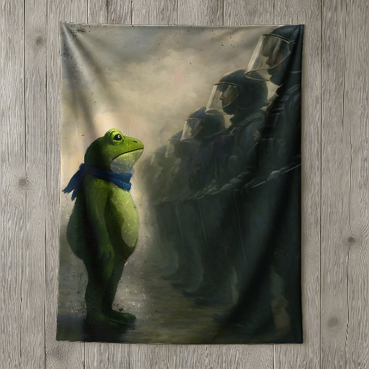 Couverture Sherpa Manifestation de la Grenouille de Portland
