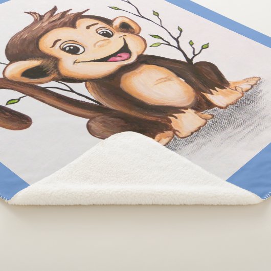 Couverture Sherpa Manny le singe (3/4)