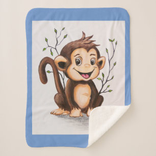 Couverture Sherpa Manny le singe