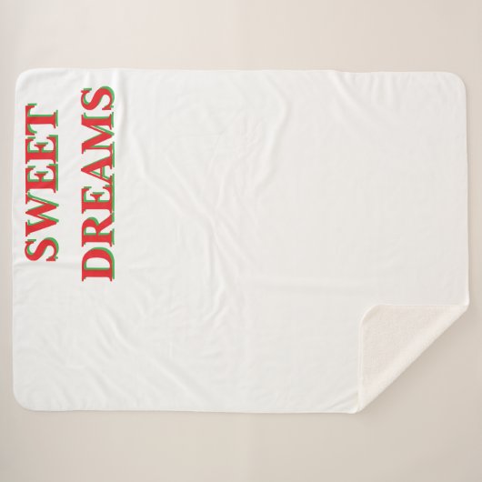 Couverture Sherpa Manta Dulce Sueño Noche Tranquila Descanso (Devant (Horizontal))