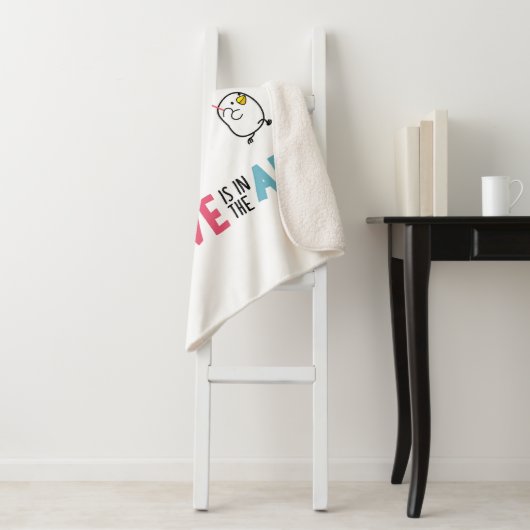 Couverture Sherpa Manta Mostropi│Love is in the air (En situation)