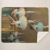 Couverture Sherpa Manta Sherpa Bailarinas esperando el momento de ac (Devant (Horizontal))