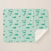 Couverture Sherpa Manta Sherpa con diseño navideño. (Devant (Horizontal))