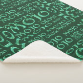 Couverture Sherpa Manteau de sherpa vert mojo (3/4)