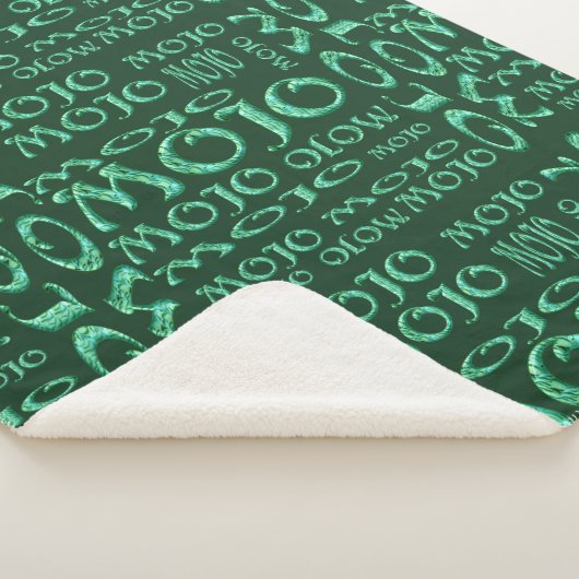 Couverture Sherpa Manteau de sherpa vert mojo (3/4)