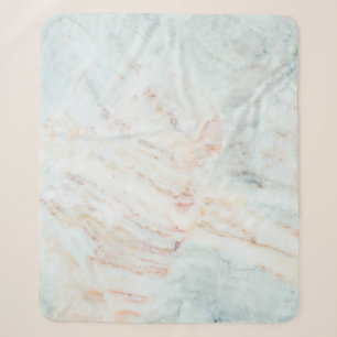 Couverture Sherpa Marbre motif texture arrière - plan naturel. Inter