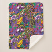 Couverture Sherpa Mardis Gras la Nouvelle-Orléans (Devant)