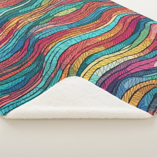 Couverture Sherpa Marée mosaïque (3/4)