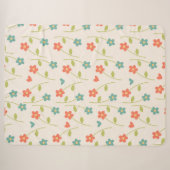 Couverture Sherpa Marguerites (Devant (Horizontal))