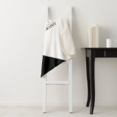 Couverture Sherpa Mariage élégant Ajouter une photographie personnal (En situation)