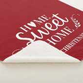 Couverture Sherpa Mariage personnalisé Couples (3/4)