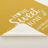 Couverture Sherpa Mariage personnalisé Couples (3/4)