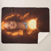 Couverture Sherpa Marie Madeleine (Devant (Horizontal))