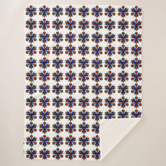 Couverture Sherpa Marine royale Zen (Devant)