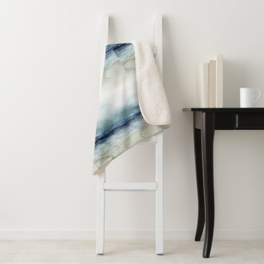 Couverture Sherpa Mariner's Mist - Rive (En situation)