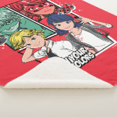 Couverture Sherpa Marinette comique miqueuse & Adrien Véritables Cou (3/4)