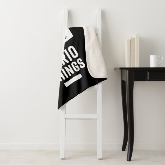 Couverture Sherpa Mario Nom personnalisé Cadeau Anniversaire (En situation)