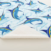 Couverture Sherpa Marlin Bleu Jaillissant de l'Océan (3/4)