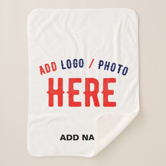 COUVERTURE SHERPA MARQUE BLANCHE MODERNE ET PERSONNALISABLE VÉRIFIÉE (Devant)