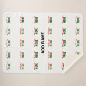 COUVERTURE SHERPA MARQUE BLANCHE MODERNE ET PERSONNALISABLE VÉRIFIÉE (Devant (Horizontal))