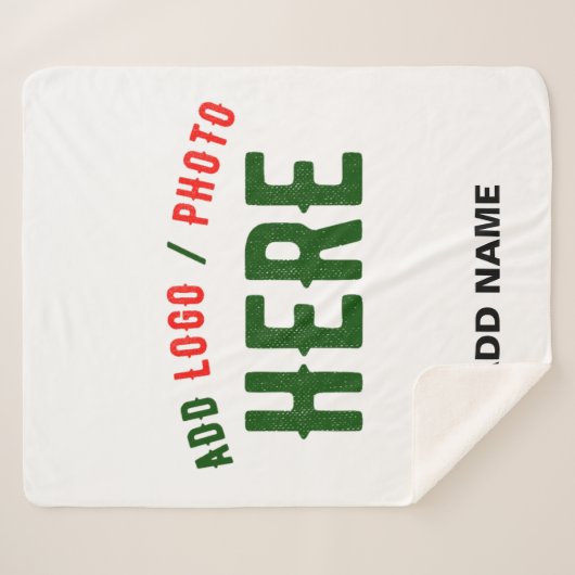 COUVERTURE SHERPA MARQUE BLANCHE MODERNE ET PERSONNALISABLE VÉRIFIÉE (Devant (Horizontal))