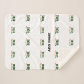 COUVERTURE SHERPA MARQUE BLANCHE MODERNE ET PERSONNALISABLE VÉRIFIÉE (Devant (Horizontal))