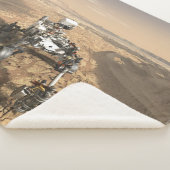 Couverture Sherpa Mars 2020 Rover Sur La Surface De Mars. (3/4)