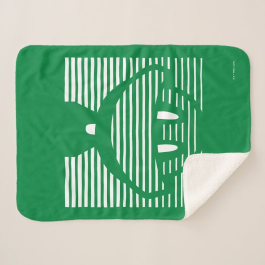 Couverture Sherpa MARVIN L'Icône rayée MARTIAN™ (Devant (Horizontal))