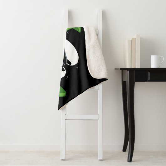 Couverture Sherpa MARVIN MARTIAN™ Face en colère (En situation)