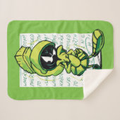 Couverture Sherpa MARVIN THE MARTIAN™ - Croquis (Devant (Horizontal))