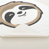 Couverture Sherpa Mascotte de paresse (3/4)