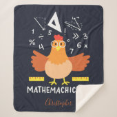 Couverture Sherpa Math Poulet drôle Mathemachickicken enseignant sur (Devant)