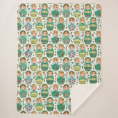 Couverture Sherpa Matreshka Sherpa Blanket (Devant)