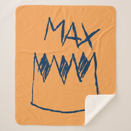 Couverture Sherpa Max & Crown Sketch (Devant)