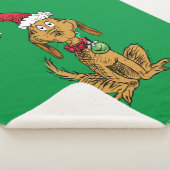 Couverture Sherpa Max le chien au chapeau de Père Noël (3/4)