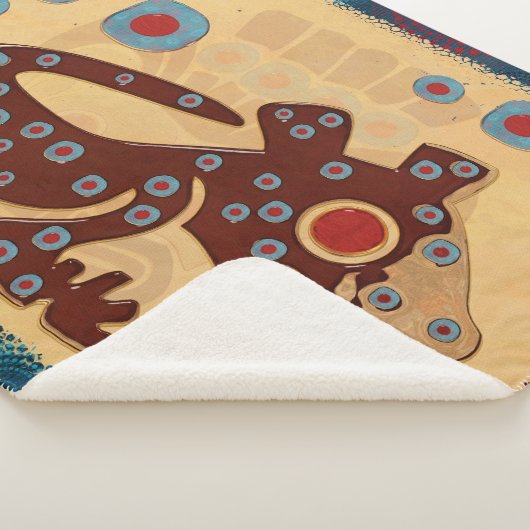 Couverture Sherpa Mayan Baby Jaguar (3/4)