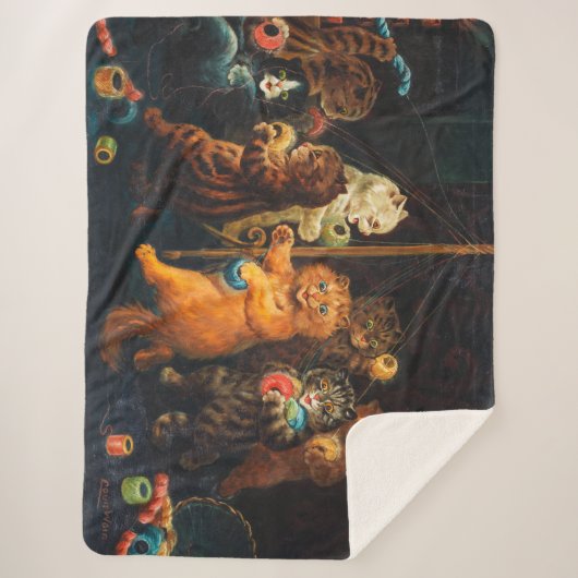 Couverture Sherpa Maypole | Louis Wain | (Devant)