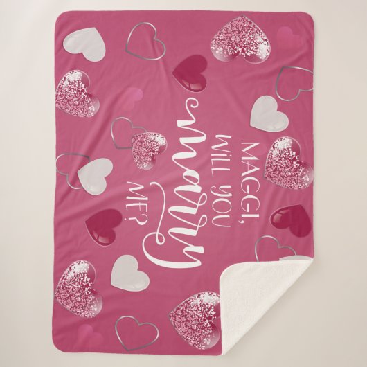 Couverture Sherpa Me marierez-vous Script & Custom (Devant)