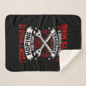 Couverture Sherpa Mécanicien Je Ne L'Ai Pas Construit (Devant (Horizontal))