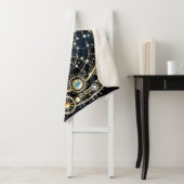 Couverture Sherpa Mécanisme céleste Art cosmique (En situation)