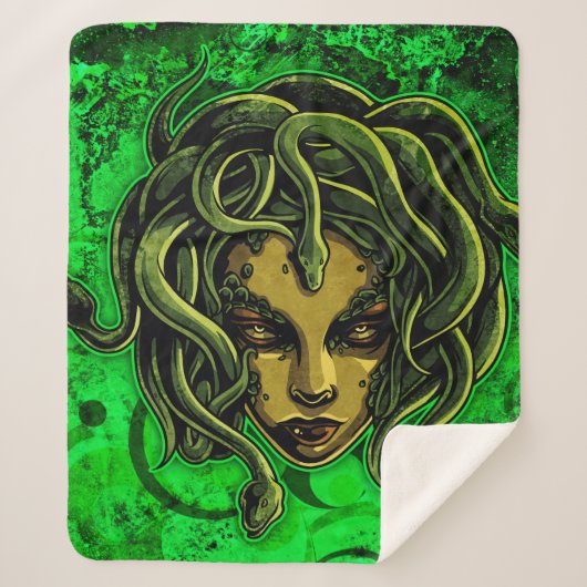 Couverture Sherpa Medusa (Devant)