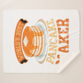 Couverture Sherpa Meilleur créateur de crêpes du monde - Drôle créat (Devant (Horizontal))