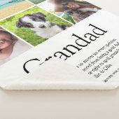 Couverture Sherpa Meilleur Grand-Père, Grand-Père, Papa Définition 6 (3/4)