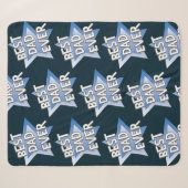 Couverture Sherpa Meilleur Papa Ever (Devant (Horizontal))