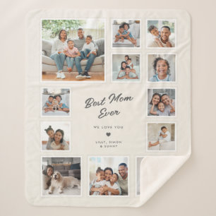 Couverture Sherpa Meilleure Maman du Monde Mémento personnalisé av